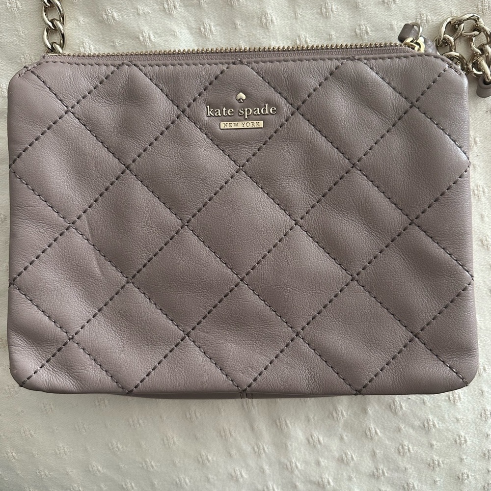 Kate Spade mauve shoulder or cross body bag